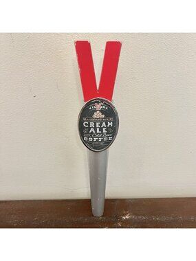 Victory Cream Ale Cold Brew Coffee Beer Tap Handle Man Cave Bar Decor